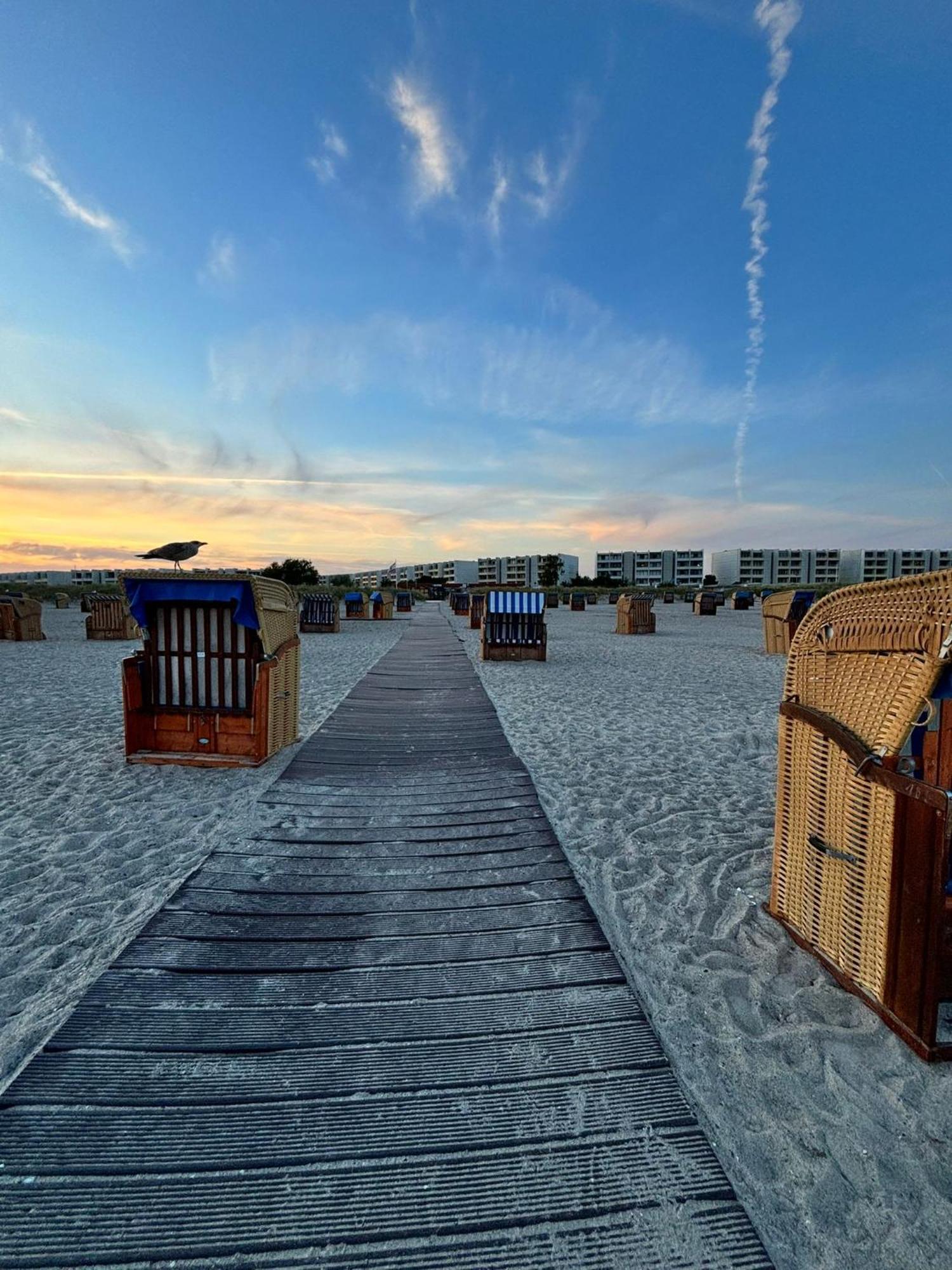 Quartier Suedstrand - Ferienwohnung Mit Meerblick Femern Eksteriør billede